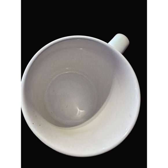 Arkansas Razorbacks Small World Ceramic Mug 12 Oz White With Red Team Logo - Picture 3 of 3